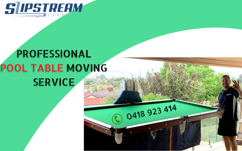 Professional Pool Table moving service
