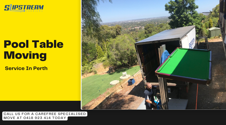 Pool Table Moving Service In Perth For Easy Instruments Transportation