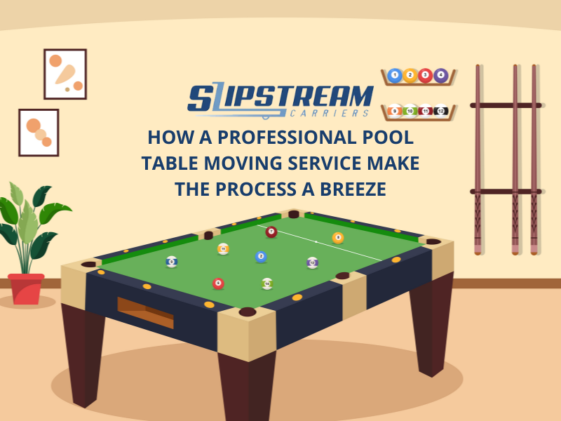 How A Professional Pool Table Moving Service Make The Process A Breeze