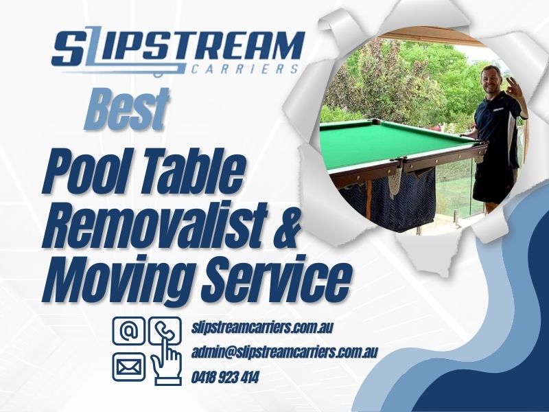 Best Pool Table Removalist & Moving Service in Perth