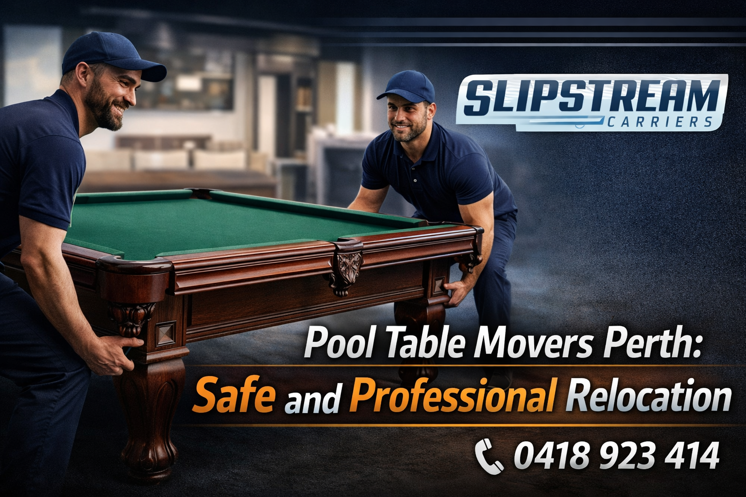 Pool Table Movers Perth: Safe and Professional Relocation
