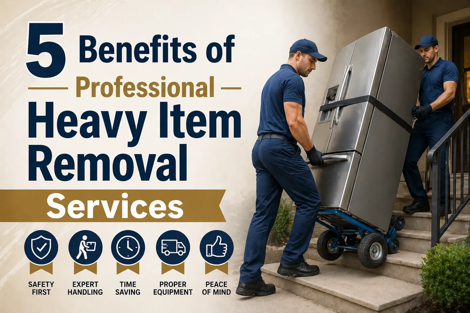 5 Benefits of Professional Heavy Item Removals Services