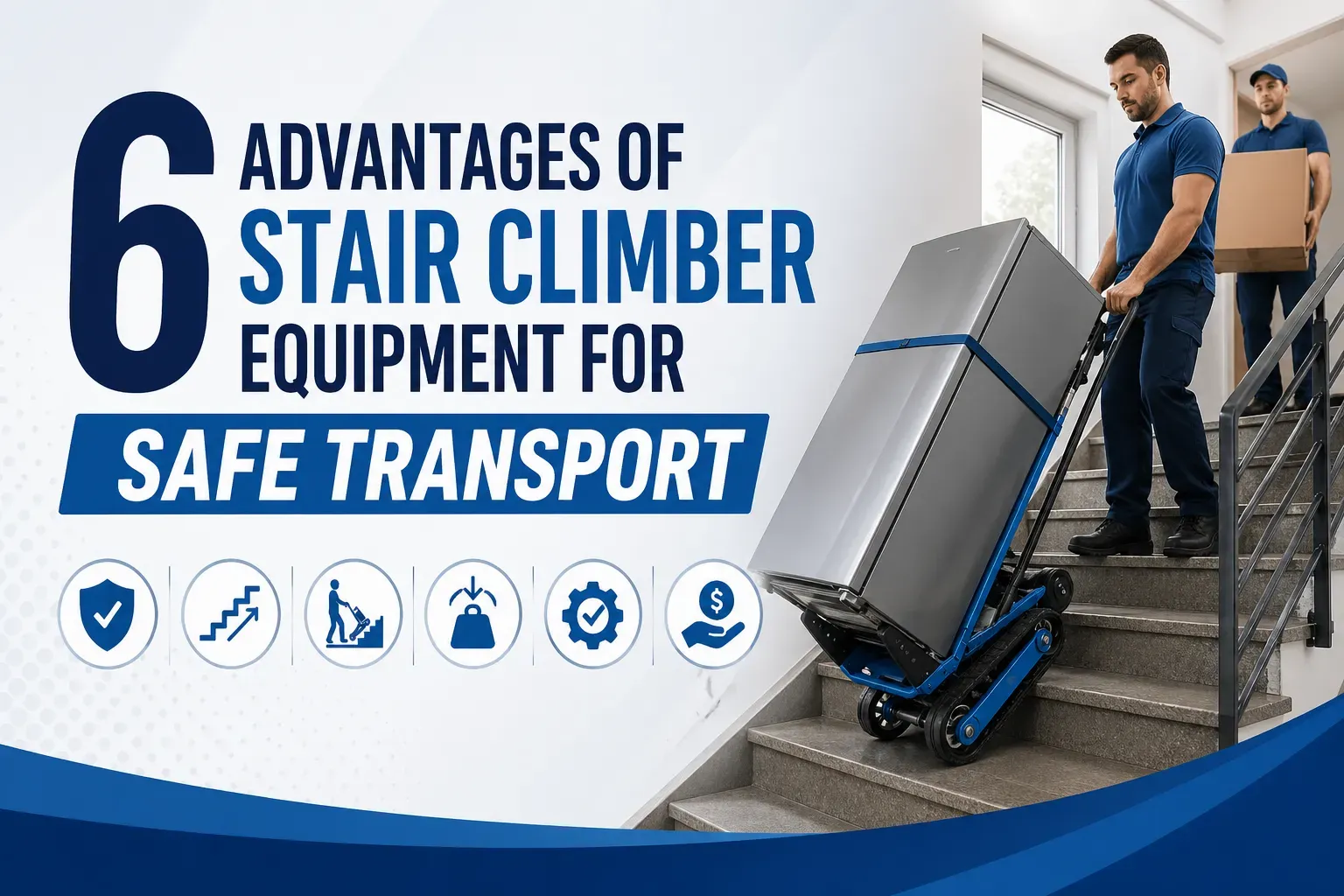 6 Advantages of Stair Climbers for Safe Transport