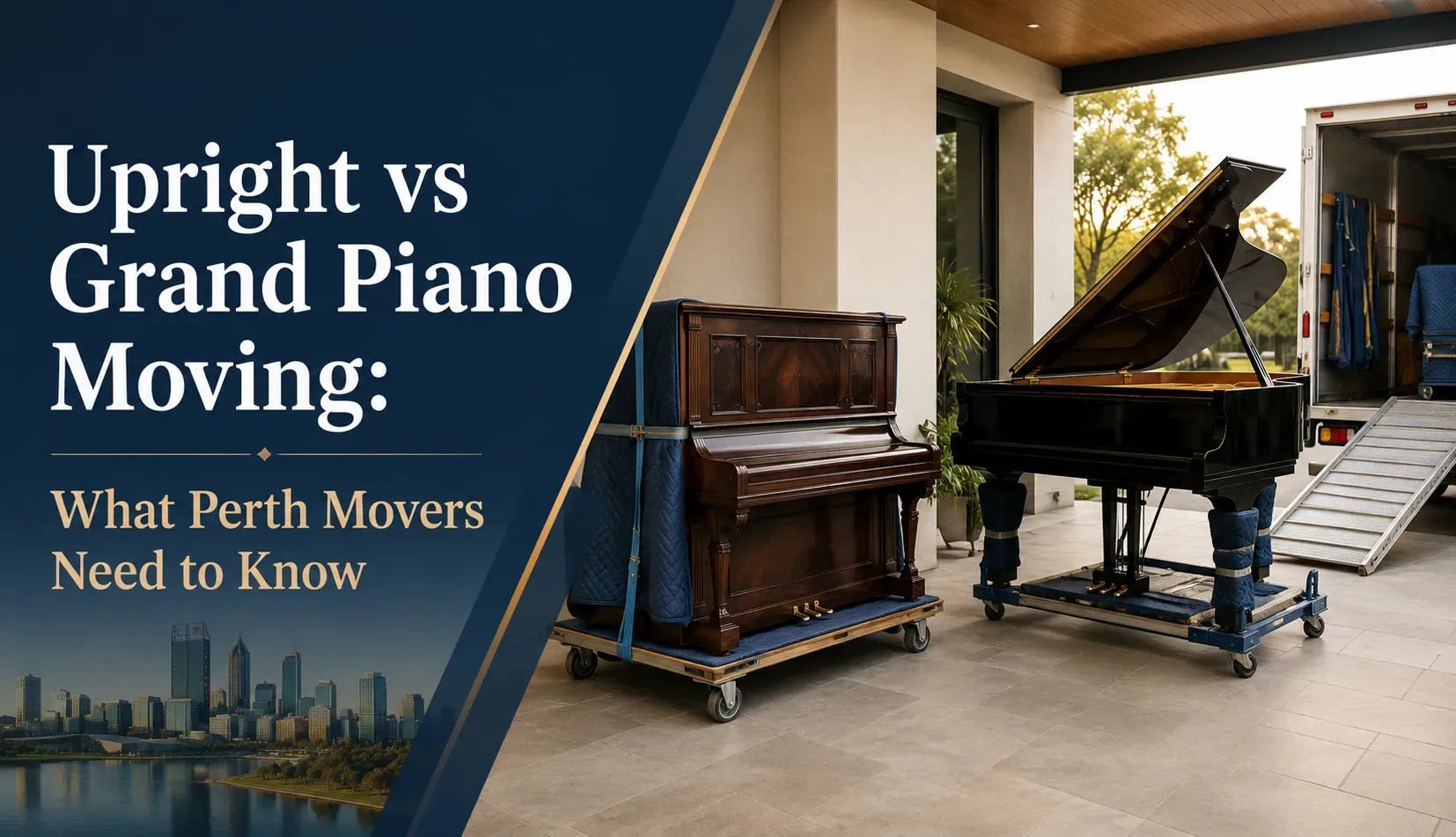 Upright vs Grand Piano Moving: What Perth Movers Need to Know